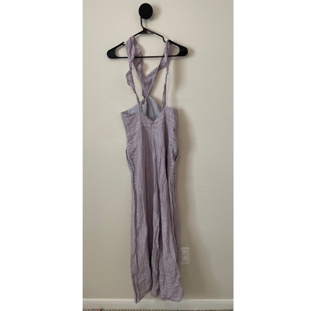 Anthro Elevenses Nantucket Linen Jumpsuit 10 - Picture 9 of 14